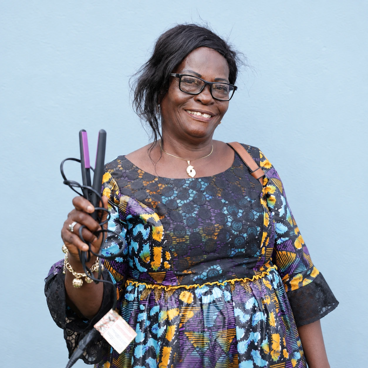 Portrait of Abatan Omolasho, Heal by Hair Ambassador